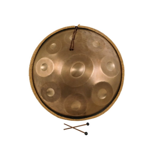 82 - A 'hand pan' drum, soft cased.