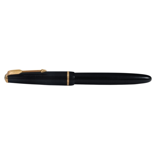 83 - A Parker pen - with 14ct gold nib.