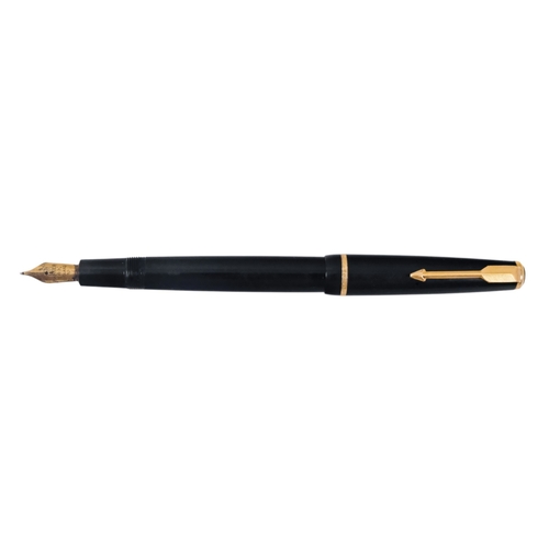 83 - A Parker pen - with 14ct gold nib.