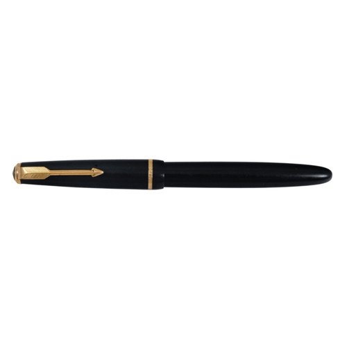 83 - A Parker pen - with 14ct gold nib.
