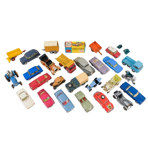 A collection of mostly Corgi vehicles - with some others, unboxed. (qty)