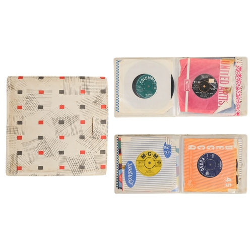 121 - A collection of 45rpm vinyl records - to include Chris Montez, Status Quo, The Moody Blues, James Br... 