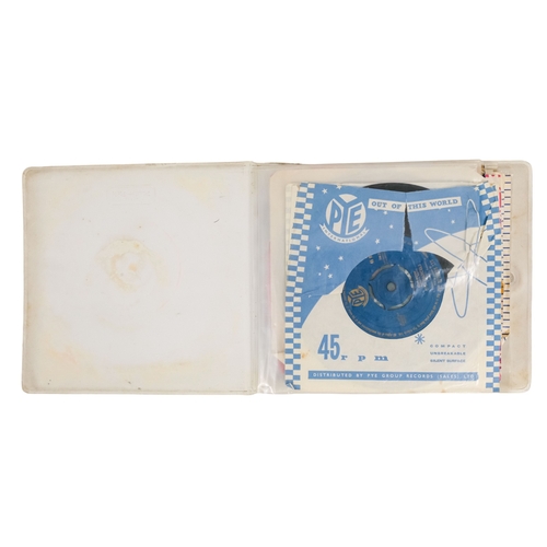 121 - A collection of 45rpm vinyl records - to include Chris Montez, Status Quo, The Moody Blues, James Br... 