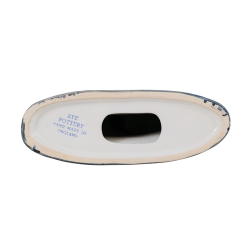 214 - A 20th century Rye Pottery 'Canterbury Tales' flatback figure - The Knight, 25cm high, together with... 