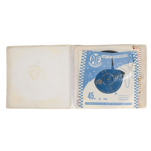 121 - A collection of 45rpm vinyl records - to include Chris Montez, Status Quo, The Moody Blues, James Br... 