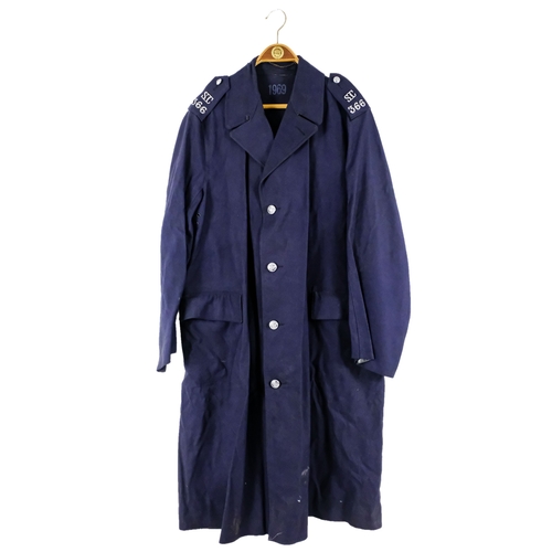 A gaberdine police officer's overcoat - dated 1969, with Special ...