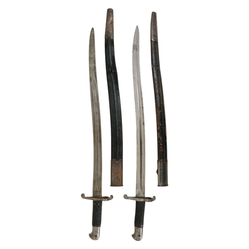 A British 1856 pattern Lee Enfield sword bayonet - the ricasso with ...