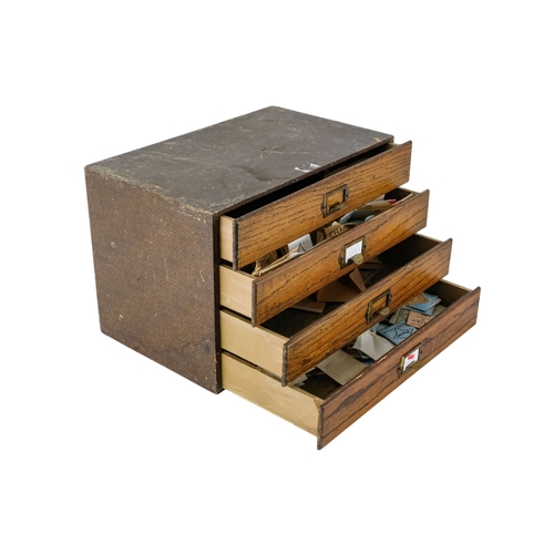 503 - A large quantity of watch crystals - with a variety of shapes and sizes, many in original envelopes,... 
