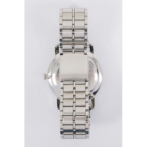 516 - A gentlemans Omega calibre 510 wristwatch - with a polished steel case and associated deployant stra... 