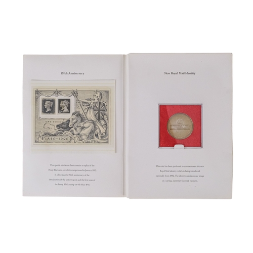 553 - A Royal Mail commemorative coin - exclusively issued to Royal Mail workers to commemorate the 150th ... 