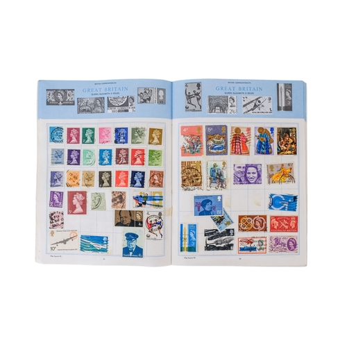 554 - A quantity of stamps - including Royal Mail 'Special' stamp albums for 1991 and 1993 (issues 8 and 1... 