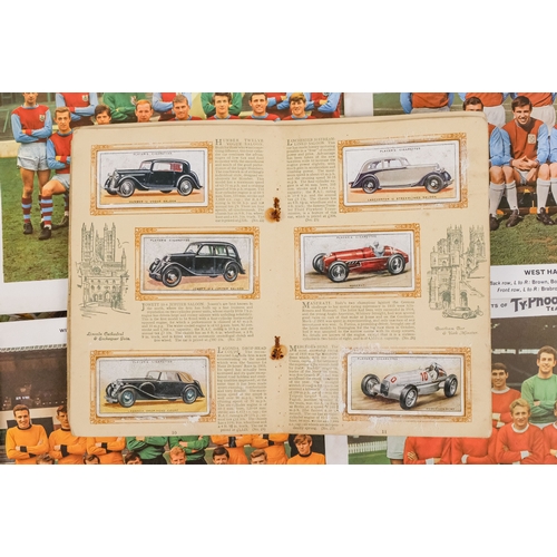 561 - A quantity of 20th century cigarette cards - various brands and subjects, together with eight Ty-Pho... 