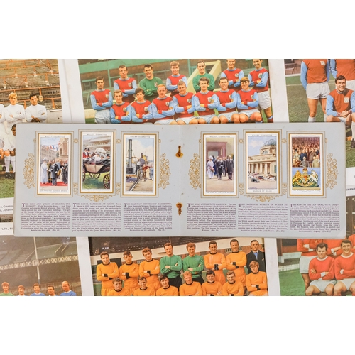 561 - A quantity of 20th century cigarette cards - various brands and subjects, together with eight Ty-Pho... 