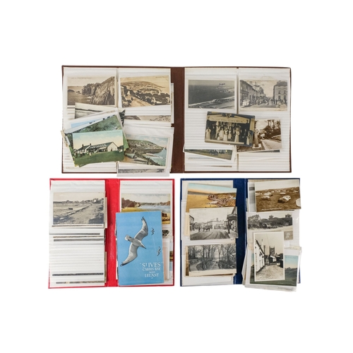 568 - A quantity of early 20th century Cornish postcards - various around West Penwith and the Lizard, inc... 