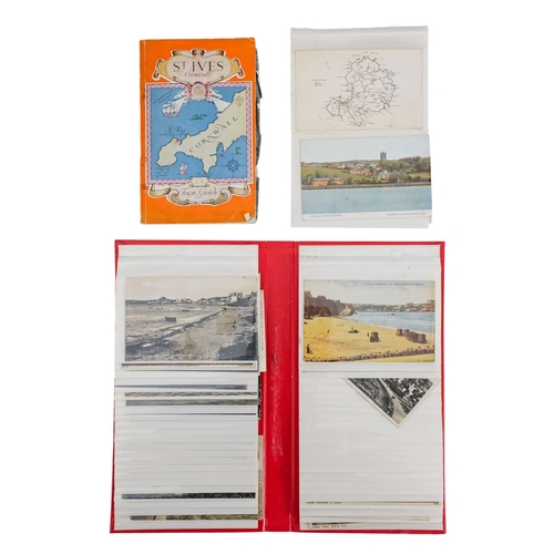 568 - A quantity of early 20th century Cornish postcards - various around West Penwith and the Lizard, inc... 