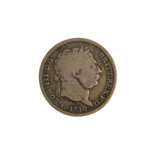 571 - Nineteen various UK silver coins - including Queen Anne to George VI, mostly 18th century. (19)