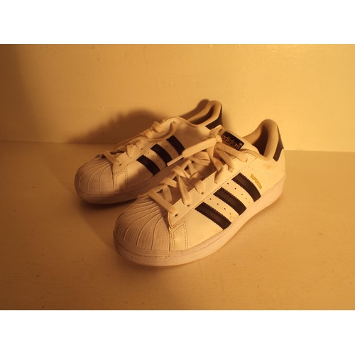 141 - Adidas Superstar trainers size UK 5.5