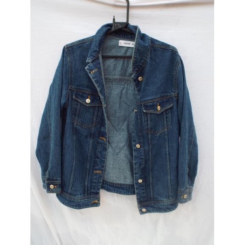 87 - Lady's Mango jean jacket size EURO 8