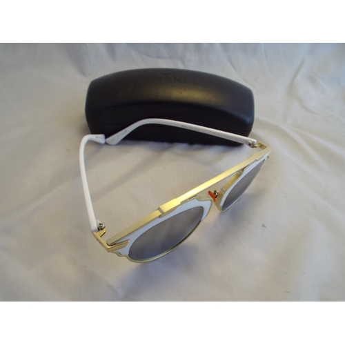 118 - Dior So Real sunglasses in Channel case with code number