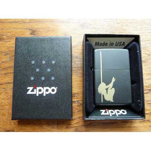 188 - New Zippo girl pole lighter