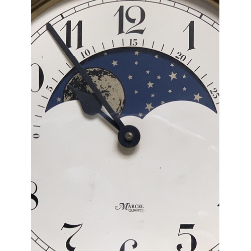 82 - Moon wall clock 340mm