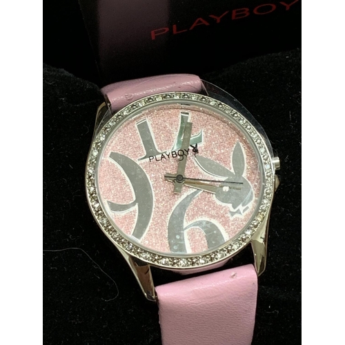 98 - Playboy watch boxed