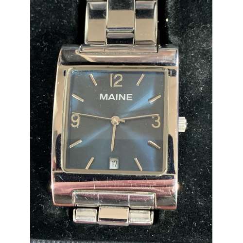 108 - Gents Maine watch  WORKING