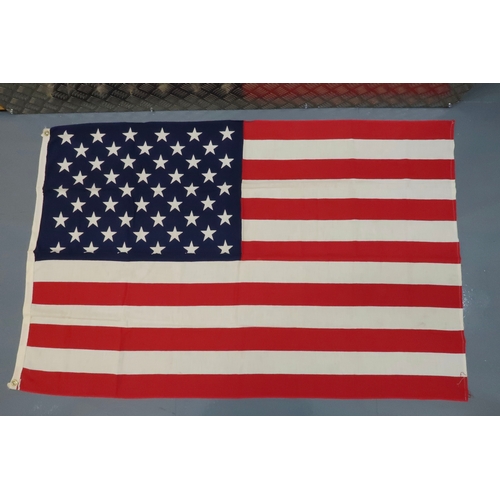 147 - USA Stars & Stripes flag 52.5 x 35.5