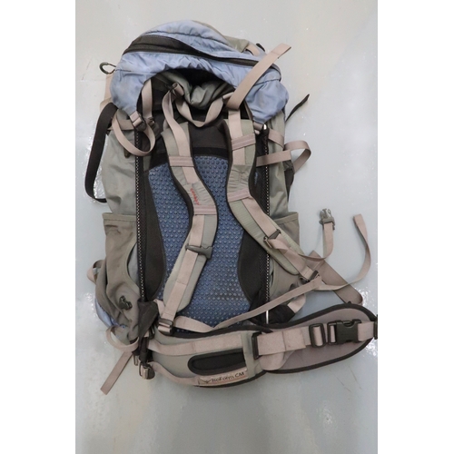 150 - Osprey grey Ariel 65 backpack