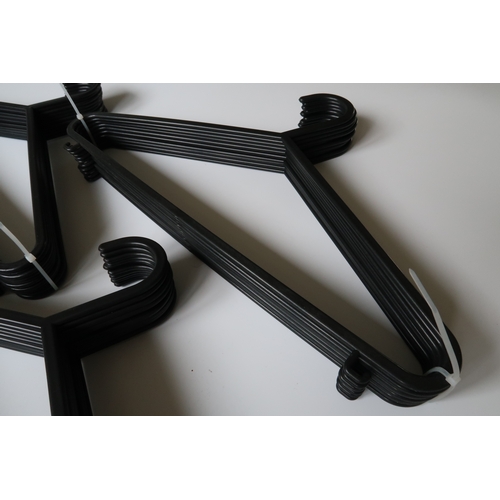 157 - X30 black clothes hangers