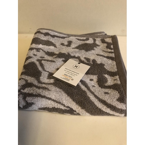 56 - New grey hand towel 50 x 100 cm