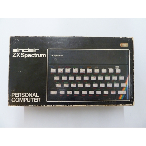 124 - Vintage Sinclair ZX Spectrum personal computer