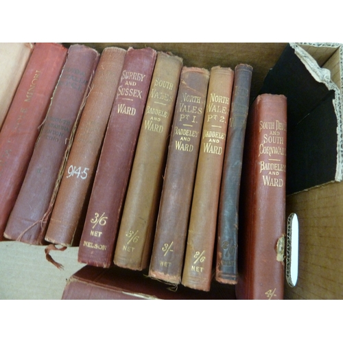 207 - Qty of vintage Ward travel guides & others