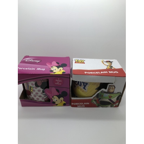 10 - New 1 Disney & 1 Toy Story mug