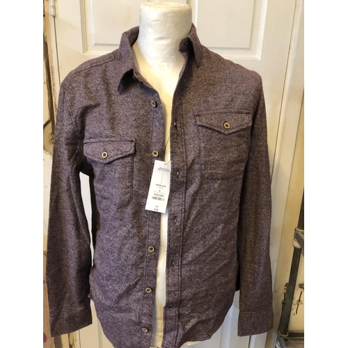 142 - New & tagged Burtons mens shirt size S tagged at 28.00