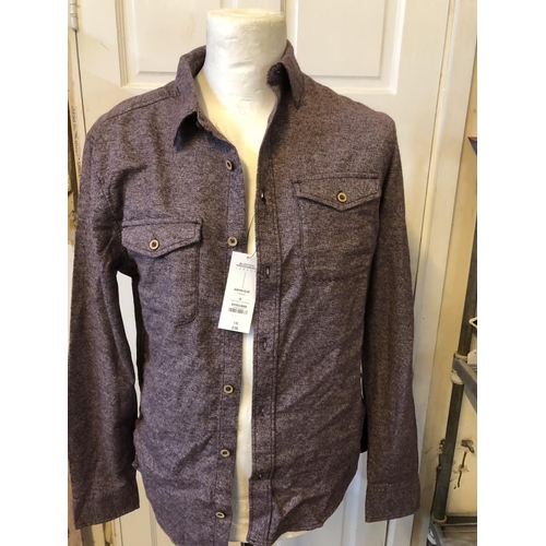 145 - New & tagged Burtons mens shirt size S tagged at 28.00