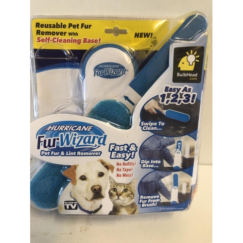 25 - New Fur Wizard pet fur & lint remover