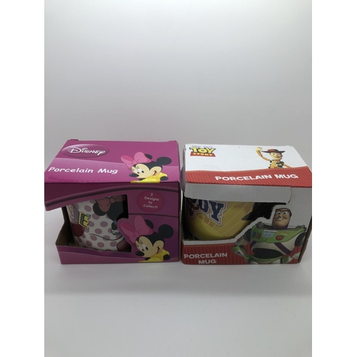 3 - New 1 Disney & 1 Toy Story mug