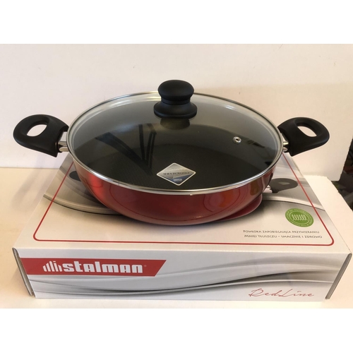 31 - New deep non stick frying pan 28cm