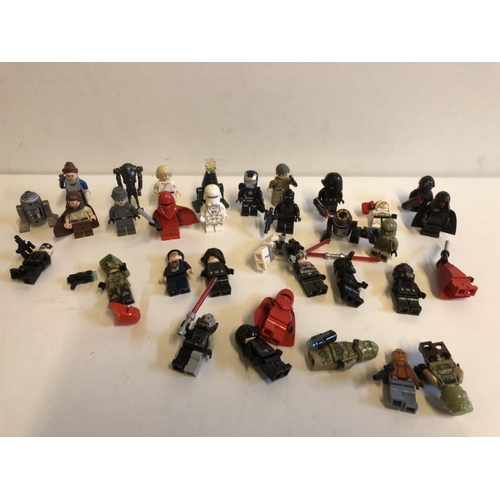 88 - Job lot of Star Wars Lego figures