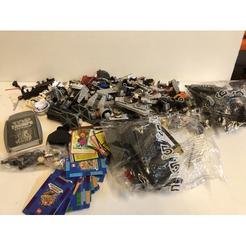 89 - Qty of new & used Lego MAINLY STAR WARS