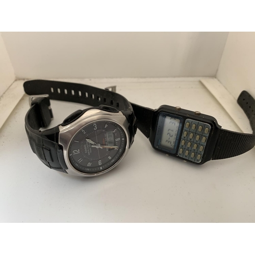 91 - Casio Wave Captor & Timex calculator watches