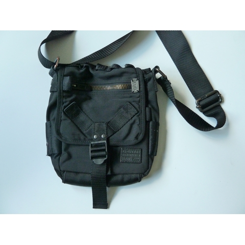 172 - Black G-Star manbag