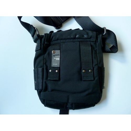 172 - Black G-Star manbag