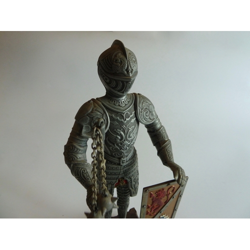 111 - Ornamental suit of armour model 39cm tall