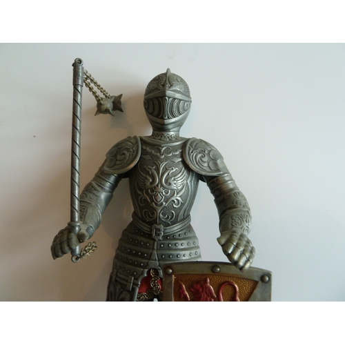 111 - Ornamental suit of armour model 39cm tall