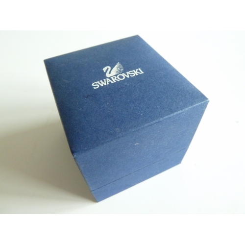 122 - Boxed Swarovski ring