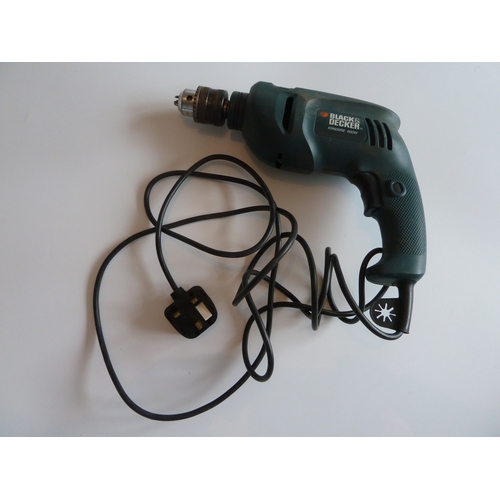 133 - Black and Decker electric drill KT600RE