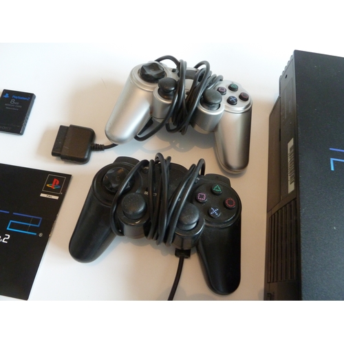 136 - Play station 2 & 2 controllers