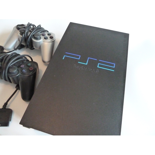 136 - Play station 2 & 2 controllers